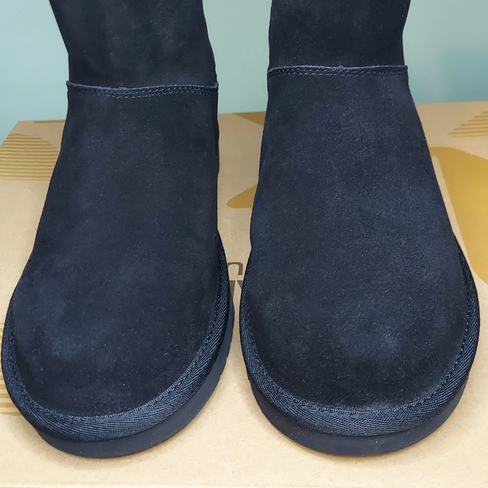 Koolaburra By UGG Aribel Short Black Women's Boots Size 8 & 11 NWT